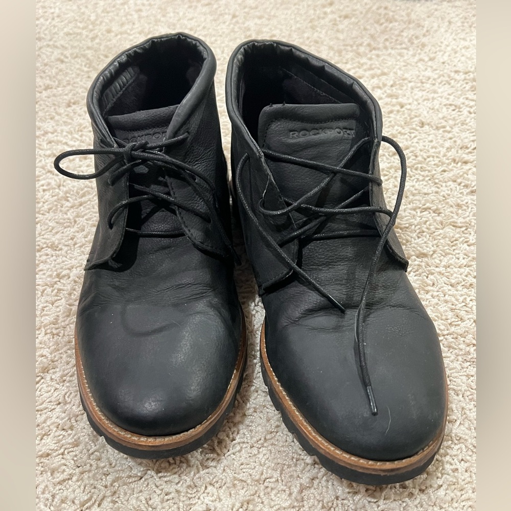Men’s ROCKPORT black loafers adiprene by Adidas